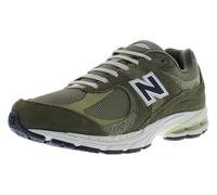New Balance 2002R Shoes - Dark Moss/Covert Green, Grün/Schwarz/Weiß, 43 EU