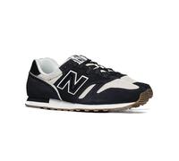 Sneaker NEW BALANCE "373", Herren, Gr. 40,5, schwarz, Leder, Synthetik, Textil, Schuhe Sneaker (91880308-40,5) schwarz