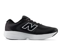 Laufschuh NEW BALANCE "411", Herren, Gr. 42, schwarz-weiß (schwarz, nb 103 weiß, magnet), Synthetik, Textil, Schuhe Laufschuh, für Erwachsene geeignet, mit Laufsohle aus Gummi (99413413-42) schwarz, n