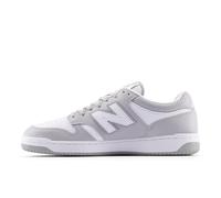 New Balance Herren 480 in Grau/Weiß, Wildleder/Mesh, Größe 41.5