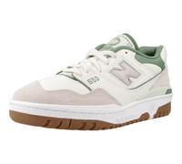 New Balance 550 Damenschuhe, Leinen/Naturminz/Stockgrün, 39.5 EU