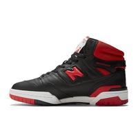 New Balance 574 Core Herren-Sneaker, Schwarz/Rot, 47.5 EU