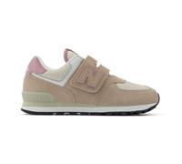 New Balance 574 Core Hook & Loop Jr - Sneakers - Mädchen 3 US Beige/Pink