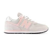 New Balance Junior Mädchen - 574 Sneaker - Raincloud/Rosa Haze Rosa 3.5