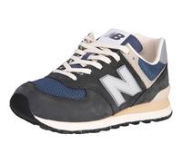 New Balance 574 Sneaker Trainer Schuhe (Black/Grey, EU Schuhgrößensystem, Erwachsene, Numerisch, M, 47.5)