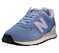 New Balance Damen Schnürschuhe W57458W 574 – blau indigo / NB 102 weiß – Normal – Größe 37½ EU