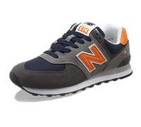 New Balance 574v2, Herren Sneaker, Grau (Grey/Navy Eaf), 41.5 EU