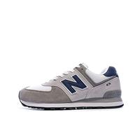 New Balance ML574 D Grey White Herren-Schuhgröße 41,5