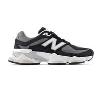 New Balance Unisex 9060 in Schwarz/Grau, Wildleder/Mesh, Größe 41.5