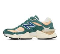 New Balance 9060 Herren-Sneaker, Fichte/Pfirsichblüte/Team Royal, 41.5 EU