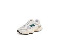 New Balance 9060 Uni Sneaker, Weiß/Grün, 12.5 Women/11 Men