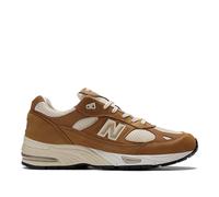 New Balance Herren Made in UK 991v1 in Braun/Beige, Leder, Größe 42.5