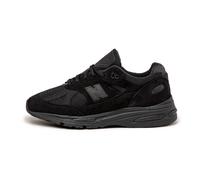 New Balance Unisex Made in UK 991V2 in Schwarz, Wildleder/Mesh, Größe 40.5