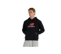 New Balance - Athletics French Terry Logo Hoodie - Sweatshirt-Hoodie S schwarz
