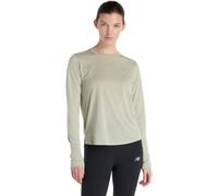 New Balance Athletics Longsleeve T-Shirt Damen XS Hellgrün
