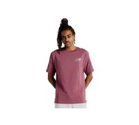 New Balance - Athletics Multi Color Logo T-Shirt - T-Shirt-kurzarm M violett