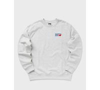 New Balance Herren Sweatshirt Athletics Premium Logo Crew – Grau, Baumwollfleece – Größe L