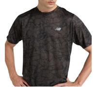 New Balance Athletics Printed SS Tee Gr. M Schwarz Herren - Jetzt bei Keller Sports kaufen!
