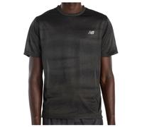 New Balance - Athletics Printed T-Shirt - Laufshirt, Gr. M, schwarz (Black/Grey)