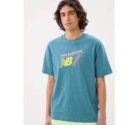 New Balance - Bekleidung Classic Tri-Logo T-shirt - Grün - Größe XXL