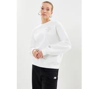 New Balance - Bekleidung IC FLEECE CREW W - Weiß - Größe L