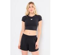 New Balance - Bekleidung NB Harmony Fitted T-Shirt - schwarz - Größe XL