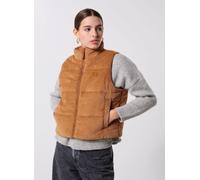 New Balance - Bekleidung Wide Wale Corduroy Vest - braun - Größe XS