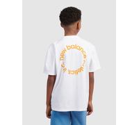 New Balance Circular Logo Graphic Kids T-Shirt oregano Jungen Gr. T12
