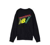 New Balance Classic Tri-Logo French Terry Crew XL / Black