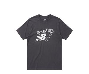 New Balance Classic Tri-Logo T-Shirt L / Black Cement