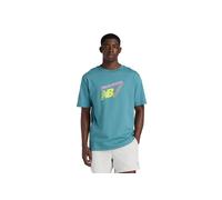 New Balance - Classic Tri-Logo T-Shirt - T-Shirt-kurzarm L türkis