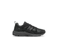 New Balance Herren 878 in Schwarz, Leder, Größe 45.5