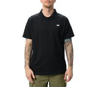 New Balance Herren Cotton Pique Polohemd schwarz S
