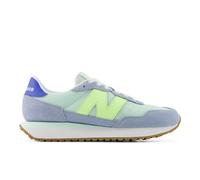 New Balance Damen 237 in Grau/Grün, Wildleder/Mesh, Größe 37
