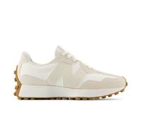 New Balance Damen 327 in Beige/Weiß, Wildleder/Mesh, Größe 36.5