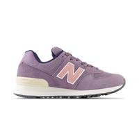 New Balance Damen 574 in Grau/Rosa/Blau/Beige, Wildleder/Mesh, Größe 37