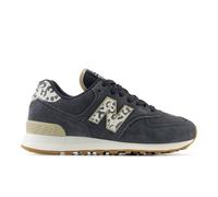 New Balance Damen 574 in Grau/Weiß, Wildleder/Mesh, Größe 40.5
