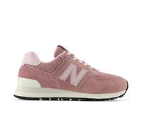 New Balance Damen 574 in Rosa/Weiß, Wildleder/Mesh, Größe 41