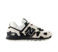 New Balance Damen 574 in Schwarz/Beige, Textil, Größe 40