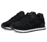 New Balance Damen 574 V2, Schwarz/Metallic-Schwarz, 40 EU