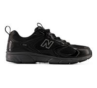 Sneaker NEW BALANCE "408", Damen, Gr. 39, schwarz (schwarz, slate grau), Synthetik, Textil, Schuhe Sneaker, inspiriert vom Design des New Balance 530 und 740 (47682817-39) schwarz, slate grau