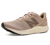 New Balance Damen Fresh Foam Arishi v4 Laufschuhe, Flat Taupe/Black Cement/Permafrost, 40/M