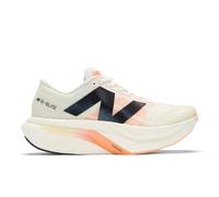 New Balance Damen FuelCell SuperComp Elite v4 in Weiß/Beige/Orange, Synthetik, Größe 36