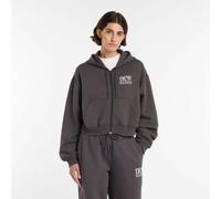 NEW BALANCE Damen Jacke Reimagined Fleece Full Zip (WJ6109B2) M FADED BLACK (WJ6109B2ABR)