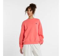 NEW BALANCE Damen Kapuzensweat Reimagined Fleece Crew (WT51517) S DRIFT RED (WT51517DTR)