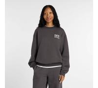 NEW BALANCE Damen Kapuzensweat Reimagined Fleece Crew (WT61A3XY) S FADED BLACK (WT61A3XYABR)