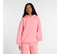 NEW BALANCE Damen Kapuzensweat Reimagined Fleece Long Length Hoodie (WT61X61O) L DOUBLE BUBBLE (WT61X61OAA6)