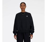 NEW BALANCE Damen Kapuzensweat Sport Essentials Fleece Crew (WT41511) S BLACK (WT41511BK)
