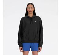New Balance Damen Sport Essentials Fleece Hoodie (Schwarz, Gr.: S)