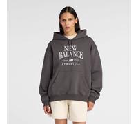 NEW BALANCE Damen Kapuzensweat Trackside Fleece Hoodie (WT61U6QS) L FADED BLACK (WT61U6QSABR)